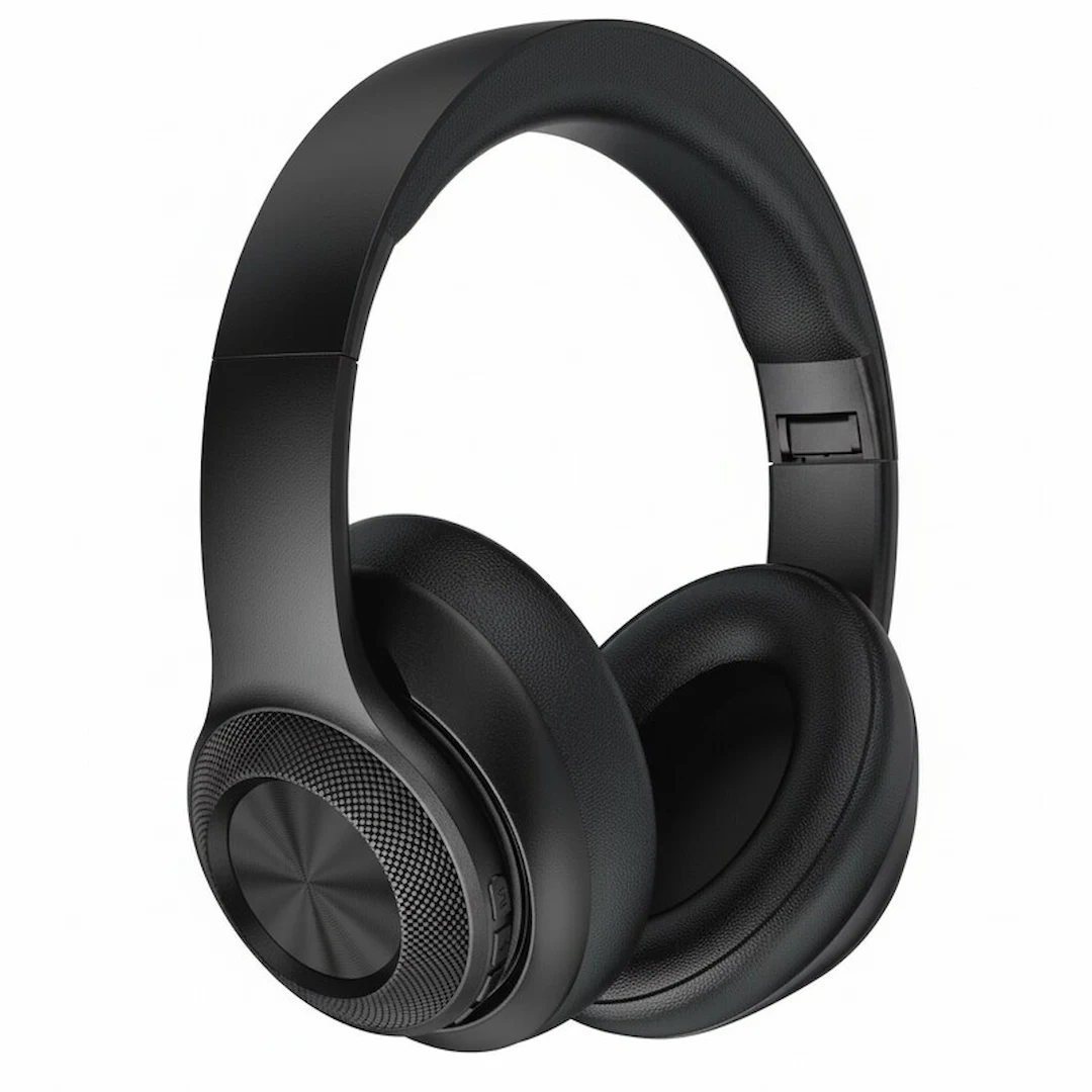 IG-AUD-DIA-GH09-BT-NEG.1 Diadema Igoma Bluetooth con Microfono Negro - Image 1