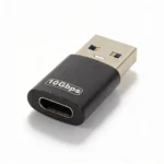 Cable Jaltech Convertidor USBA Macho - Tipo C Hembra 10Gbps Negro